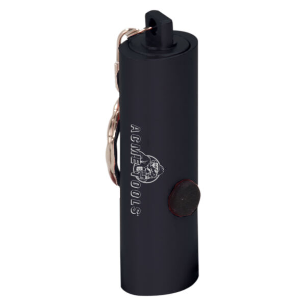 Acme Tools - Black 3-LED Laserable Flashlight with Keychain Thumbnail
